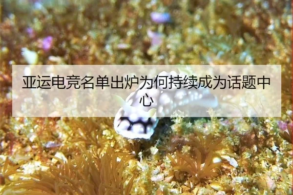 亚运电竞名单出炉为何持续成为话题中心